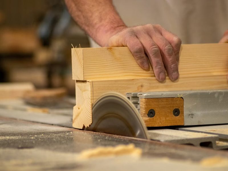 Construction — post-restoration rebuild and finishing